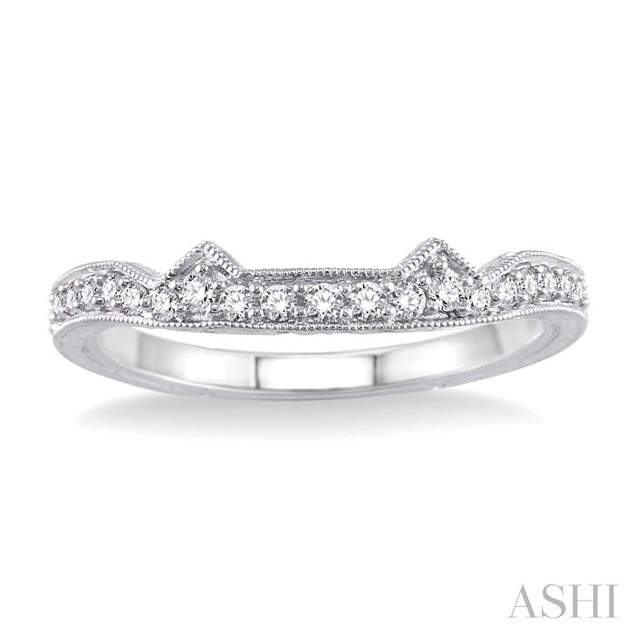 ASHI Diamond Wedding Band 21597PPFVWG-WB
