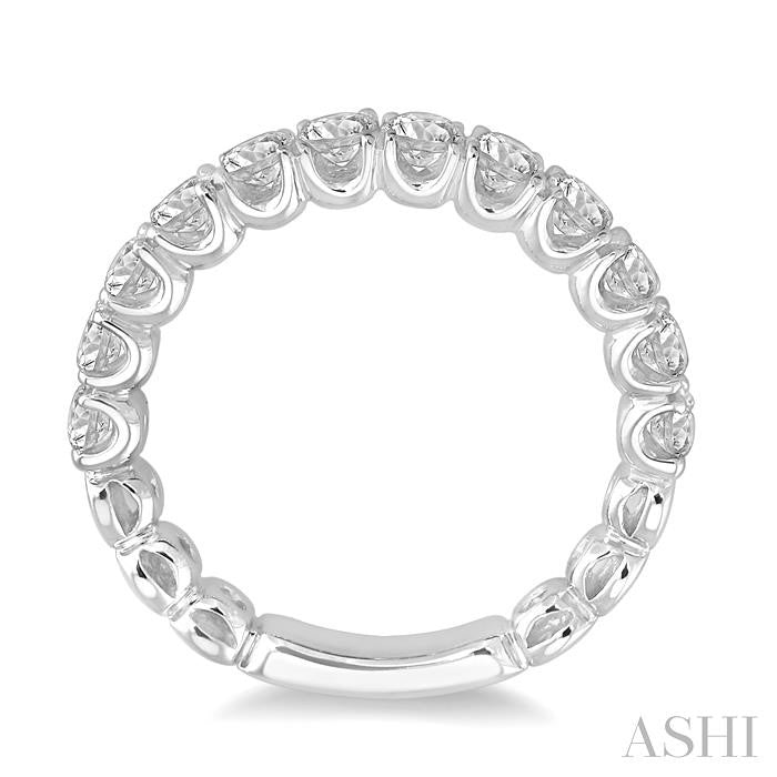 ASHI Diamond Wedding Band 21832PPFRWG-WB