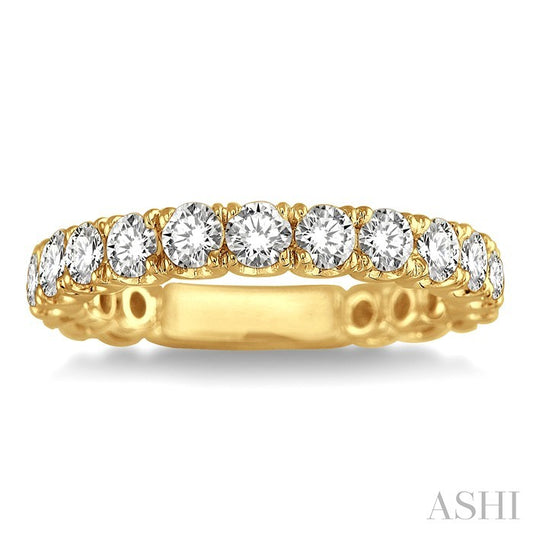 ASHI Diamond Wedding Band 21832PPFRYG-WB