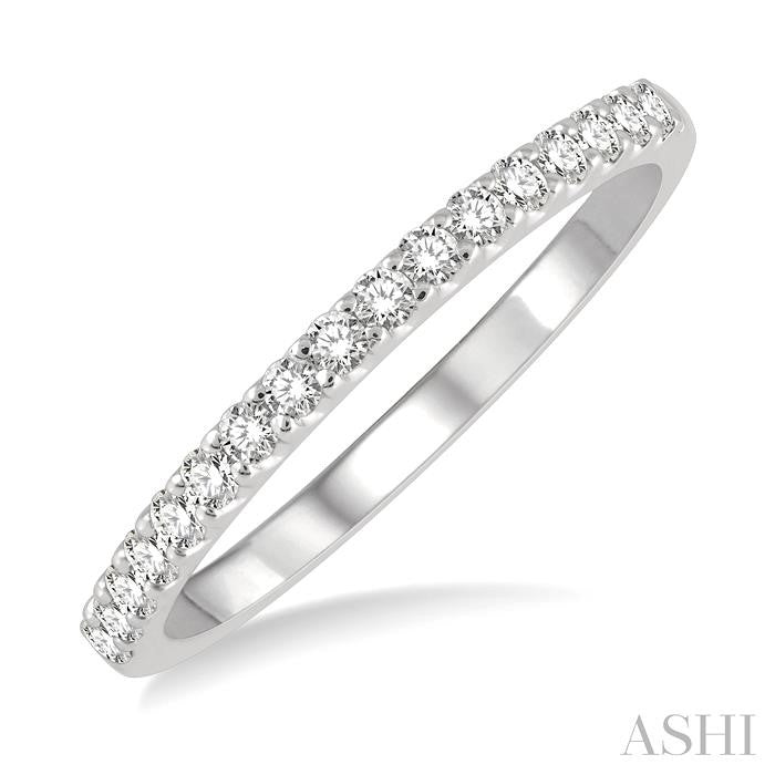 ASHI Diamond Wedding Band 219D6PPFVWG-WB