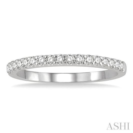 ASHI Diamond Wedding Band 219D6PPFVWG-WB