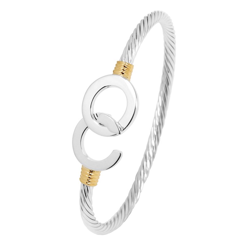 Ocean City Collection Ocean City Hook Cable Bangle OCMC5CBL70