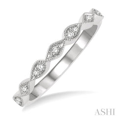 ASHI Diamond Wedding Band 221L8PPFHWG-WB