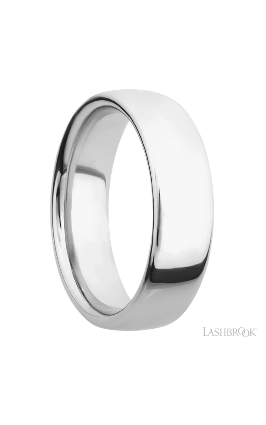 7 mm wide Ultra Comfort (our most comfortable profile) 14K White Gold band.