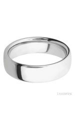 7 mm wide Ultra Comfort (our most comfortable profile) 14K White Gold band.