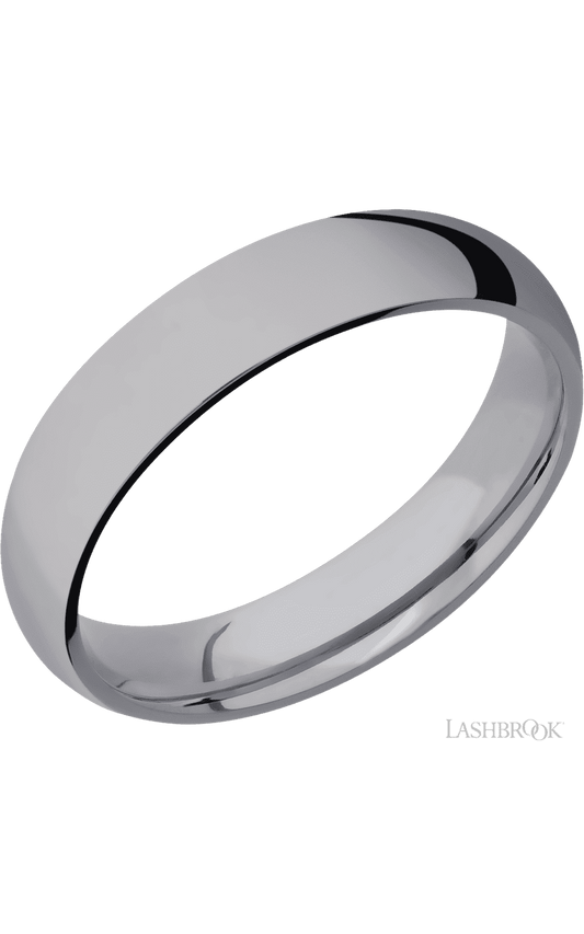 5 mm wide Domed Tantalum band.