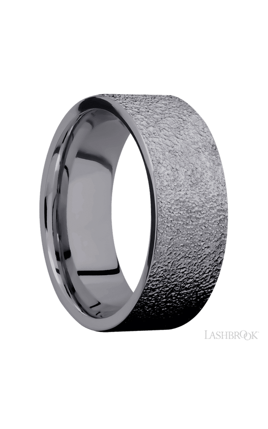 8 mm wide Flat Tantalum band.