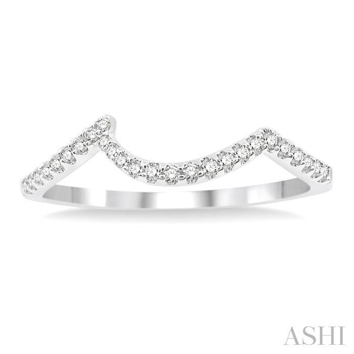 ASHI Diamond Wedding Band 22568PPFHWG-WB