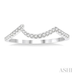 ASHI Diamond Wedding Band 22568PPFHWG-WB