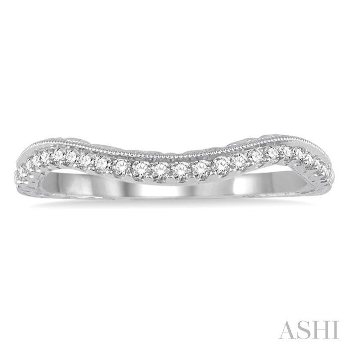 ASHI Diamond Wedding Band 22687PPFVWG-WB
