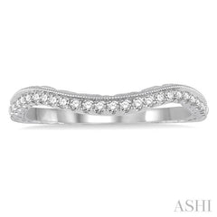 ASHI Diamond Wedding Band 22687PPFVWG-WB