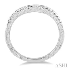 ASHI Diamond Wedding Band 22687PPFVWG-WB