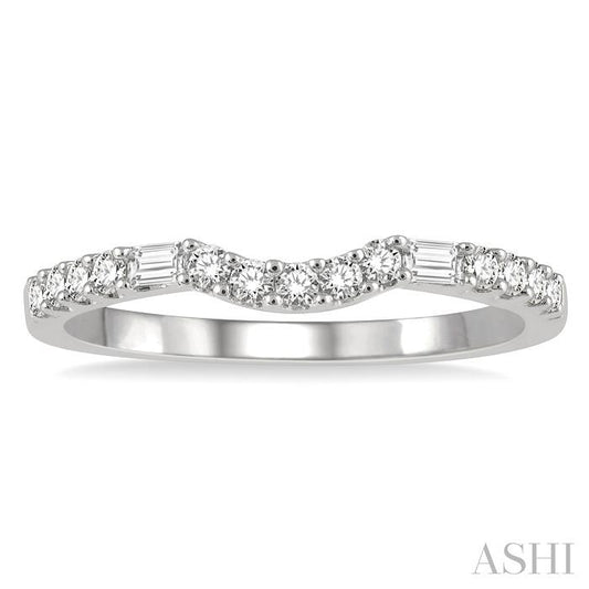ASHI Diamond Wedding Band 226G6PPFVWG-WB