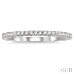 ASHI Diamond Wedding Band 240G7PPFHWG-WB