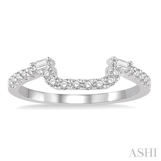 ASHI Diamond Wedding Band 241C6PPFVWG-WB