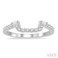 ASHI Diamond Wedding Band 241C6PPFVWG-WB