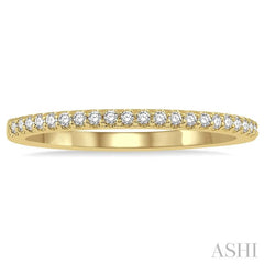 ASHI Diamond Wedding Band 241G9PPFHYG-WB