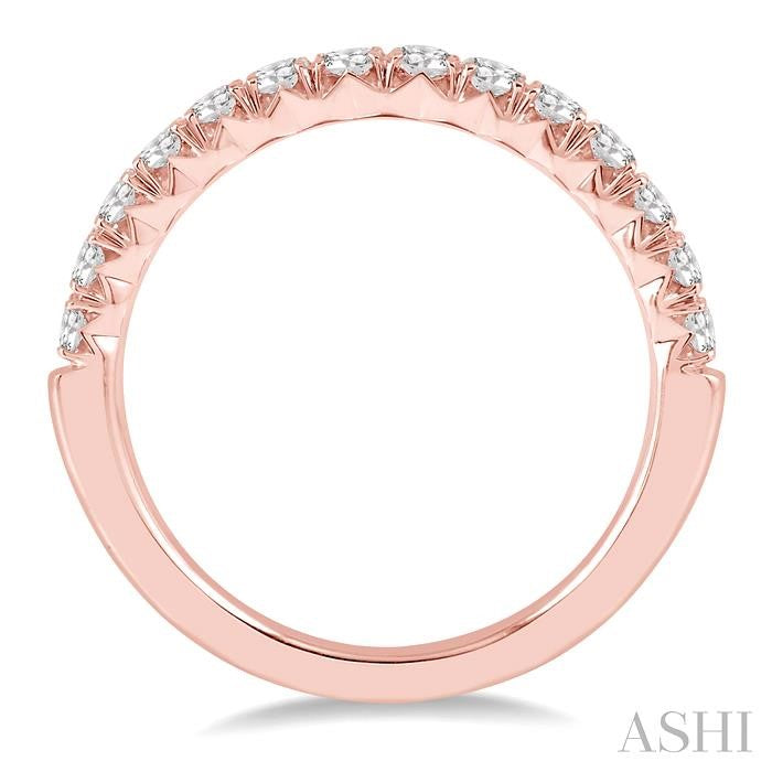 ASHI Endless Embrace Diamond Wedding Band 242K3PPFHPG-WB