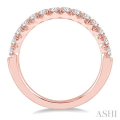 ASHI Endless Embrace Diamond Wedding Band 242K3PPFHPG-WB