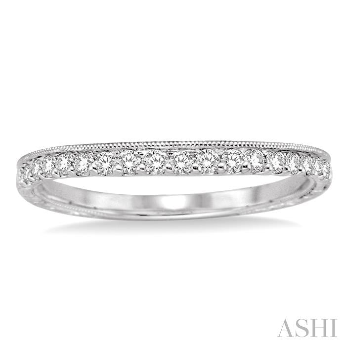ASHI Diamond Wedding Band 24736PPFVWG-WB