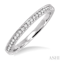 ASHI Diamond Wedding Band 24738PPFHWG-WB