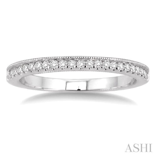 ASHI Diamond Wedding Band 24738PPFHWG-WB
