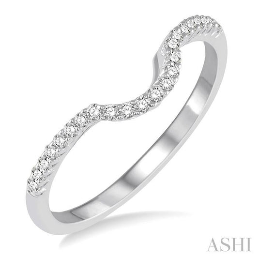 ASHI Diamond Wedding Band 247C8PPFVWG-WB