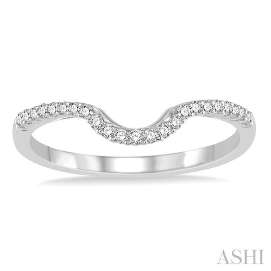 ASHI Diamond Wedding Band 247C8PPFVWG-WB