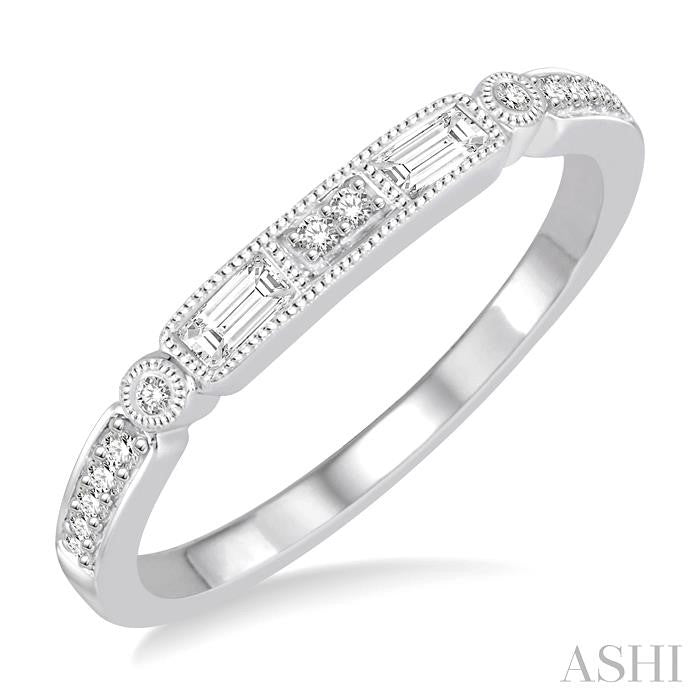 ASHI Diamond Wedding Band 247D7PPFHWG-WB