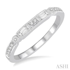 ASHI Diamond Wedding Band 247D7PPFHWG-WB