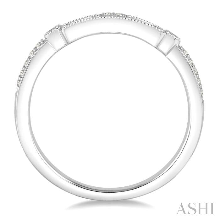 ASHI Diamond Wedding Band 247D7PPFHWG-WB