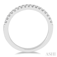 ASHI Diamond Wedding Band 255L8PPFHWG-WB