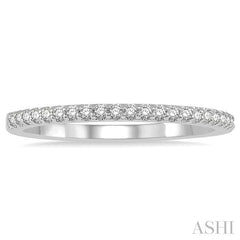 ASHI Diamond Wedding Band 257L9PPFHWG-WB