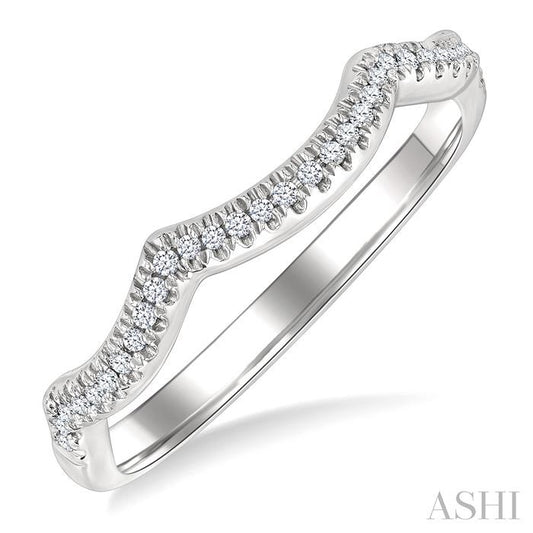 ASHI Diamond Wedding Band 257M8PPFGWG-WB
