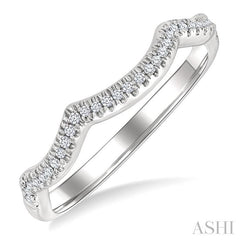 ASHI Diamond Wedding Band 257M8PPFGWG-WB