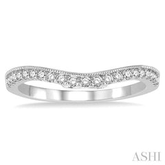 ASHI Diamond Wedding Band 258B6PPFVWG-WB