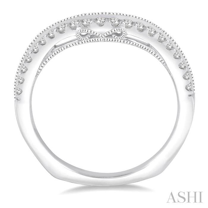 ASHI Diamond Wedding Band 258B6PPFVWG-WB