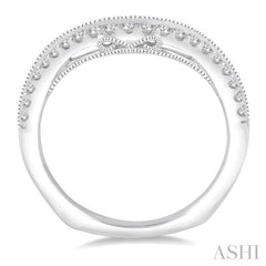 ASHI Diamond Wedding Band 258B6PPFVWG-WB
