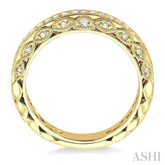 ASHI Diamond Wedding Band 25904PPFR-WB