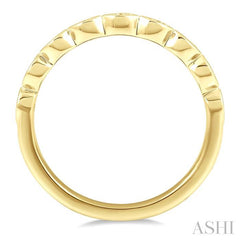 ASHI Diamond Wedding Band 259M8PPFGYG-WB