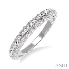 ASHI Diamond Wedding Band 26297PPFCWG-WB