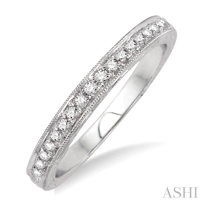 ASHI Diamond Wedding Band 26968PPFVWG-WB