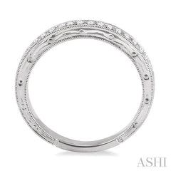 ASHI Diamond Wedding Band 26968PPFVWG-WB