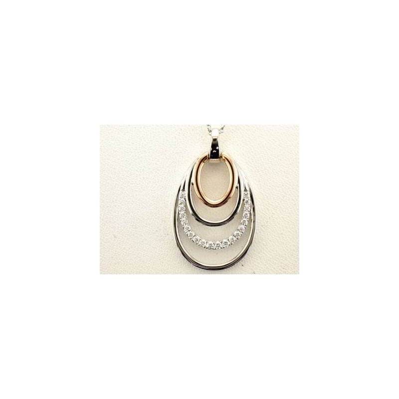 Le Vian 14K Two Tone Gold Pendant TRXJ 28DRG