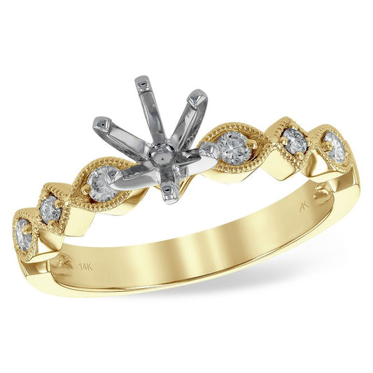 Parkplace Jewelers 14KT Gold Semi-Mount Engagement Ring F226-36751