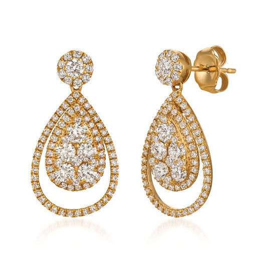 Le Vian 14K Honey Gold Earrings FRBK 347