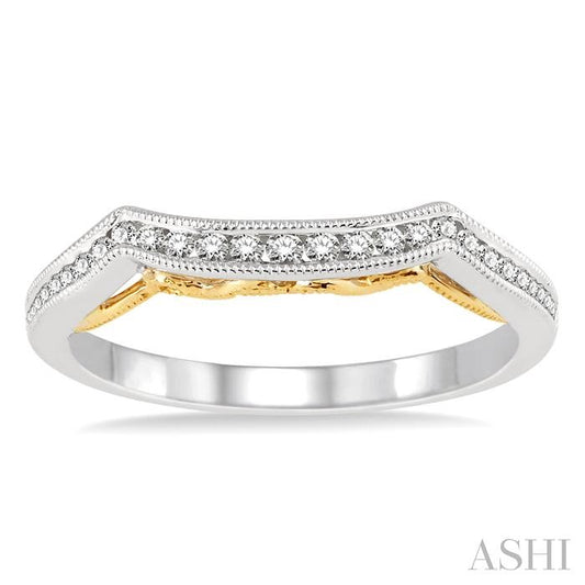 ASHI Diamond Wedding Band 28277PPFHWY-WB