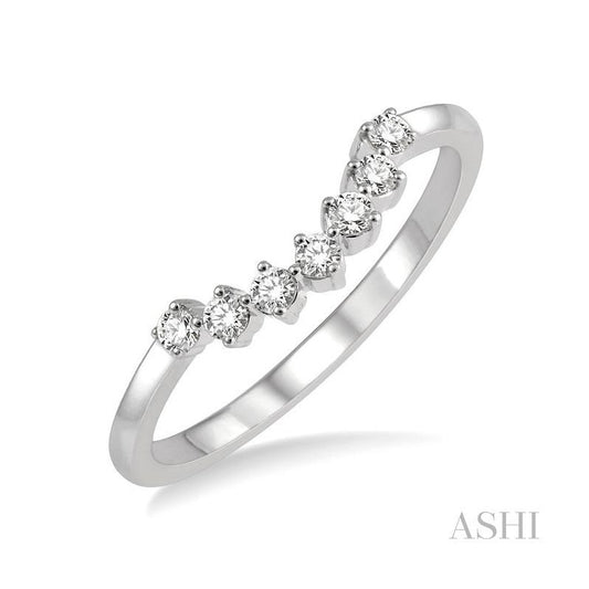 ASHI Diamond Wedding Band 300E8PPFHWG