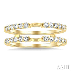 ASHI Diamond Insert Ring 291M3PPFGYG