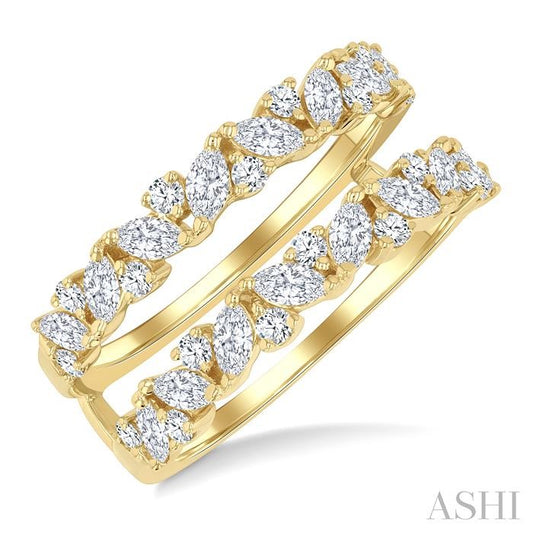 ASHI Diamond Insert Ring 291N0PPFGYG-1.10